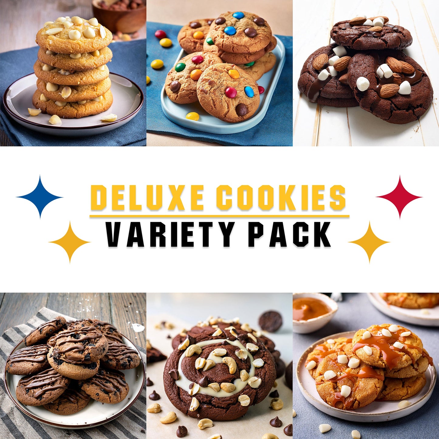 Deluxe Cookies Variety Pack by Tubz N'at